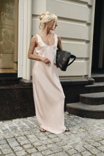 Платье майка из модала light pnk