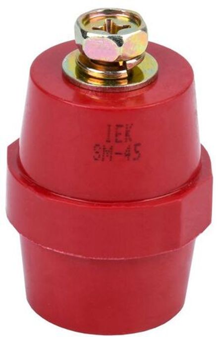 Изолятор SM45 (М8) силовой с болтом IEK YIS11-45-14-B
