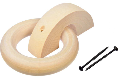 РУЧКА ДВЕРНАЯ КОЛЬЦО ЛИПА 11,5СМ 30042