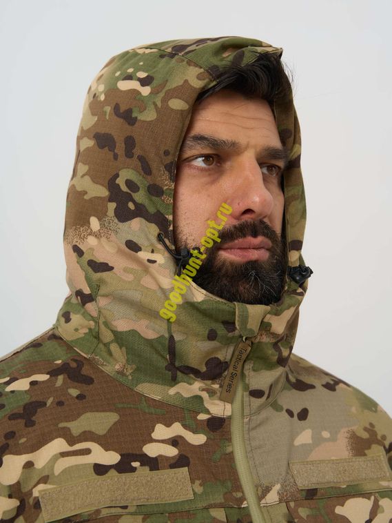 Тактическая зимняя куртка (Бушлат) с фольгой Мультикам