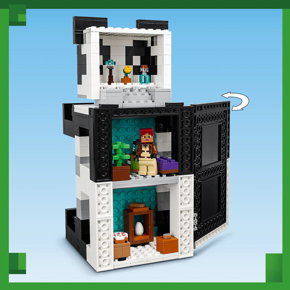 Конструктор LEGO Minecraft 21245 Дом панды