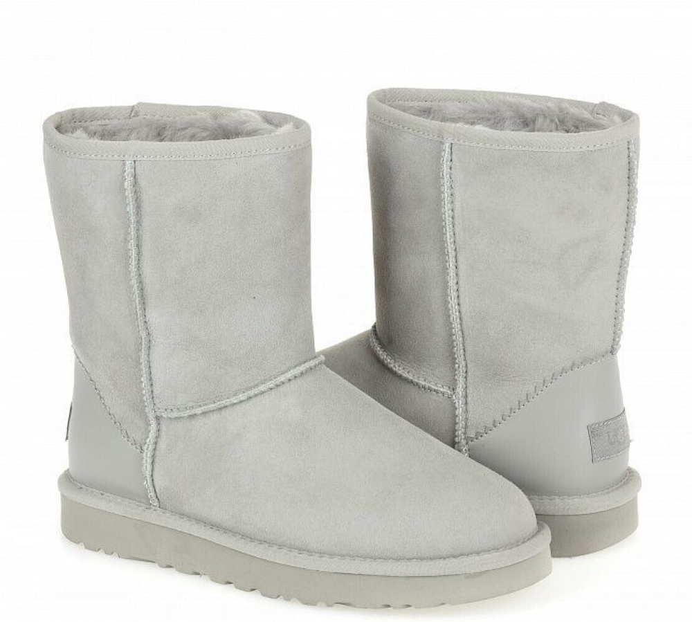 Угги Classic Short Grey Violet