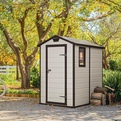 Пластиковый сарай Keter Manor 4x6 beige