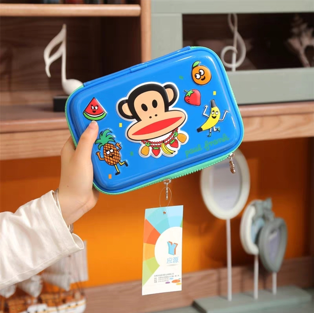 Школьный пенал Paul Frank Fruits (Blue)