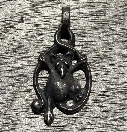 Подвеска. Мышь (серебро)