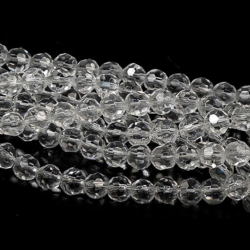 Бусина шар ограненный хрусталь асс.