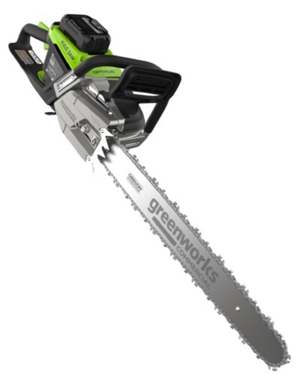 Пила цепная аккумуляторная GREENWORKS 2009607 82V, 3,6квт, 45см, бесщеточная, без АКБ и ЗУ