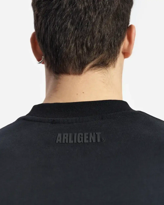 Футболка базовая из хлопка черная