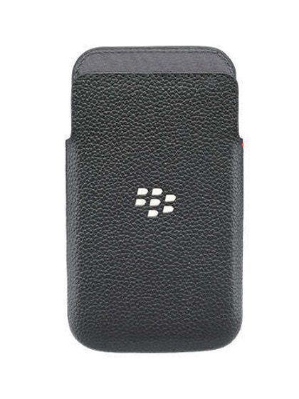 BlackBerry Чехол Classic Q20 Leather Pocket Black