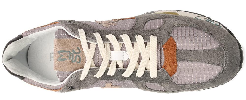 Premiata Mase 5164 Серые с оранжевым