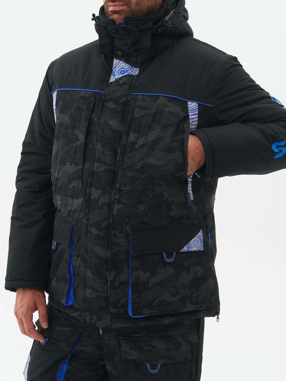 Костюм зимний Elbrus Reflect ткань Reflex Membrane цвет Черный