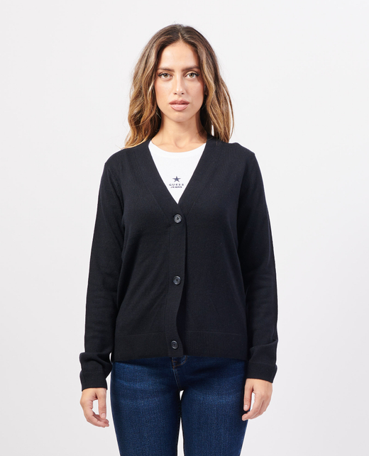 Кардиган с шерстью