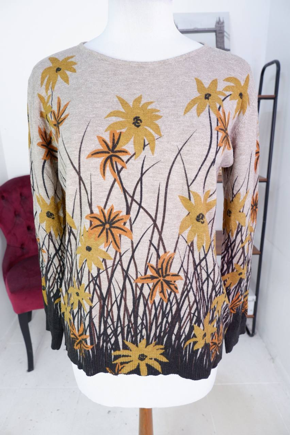 Джемпер Damod повседневный, маркировка XXL, визуально на 52 размер