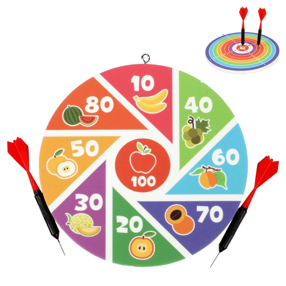 Дартс круглый d220мм арт.ДС22554 (Лидер)