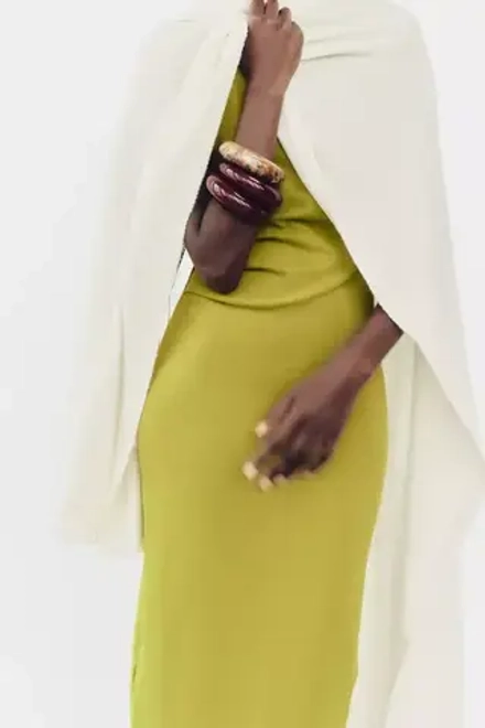 ZARA ШАРФ ИЗ ТОНКОГО ТРИКОТАЖА, ЭКРЮ