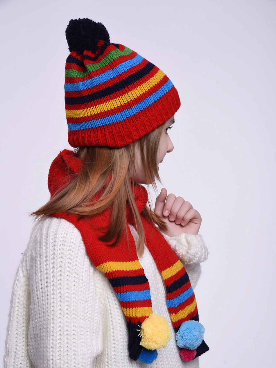 Комплект детский (Шапка+Шарф)