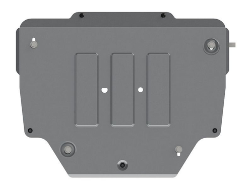 Защита картера двигателя, КПП (4 мм, алюминий) для Land Rover Discovery Sport 2015- (V - 2.2TD AT 4WD), Jaguar E-Pace 2017- (V - 2.0 AT) Sheriff.04.2980