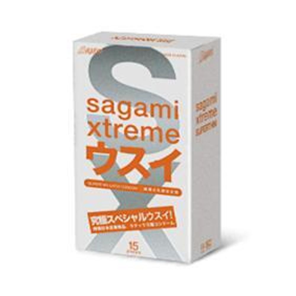 Презервативы Sagami Xtreme 0.04 mm 15шт