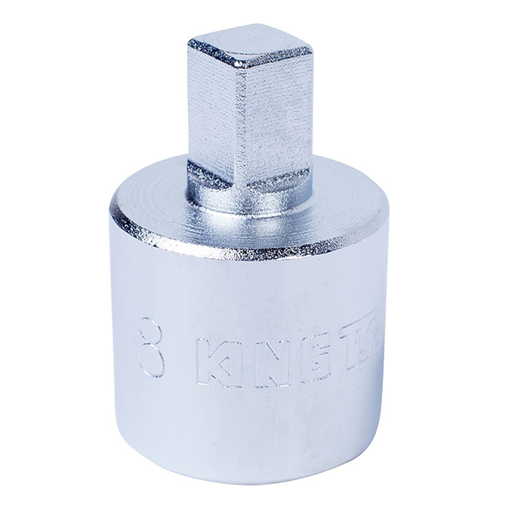 KING TONY (401408M) Насадка торцевая четырехгранная 1/2", 8 мм