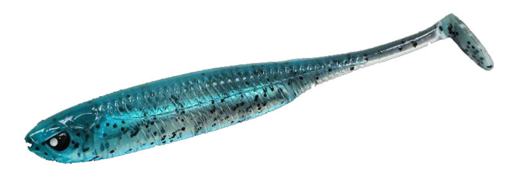 Виброхвосты Lucky John 3D Series MAKORA SHAD TAIL 5" (127мм/4шт)