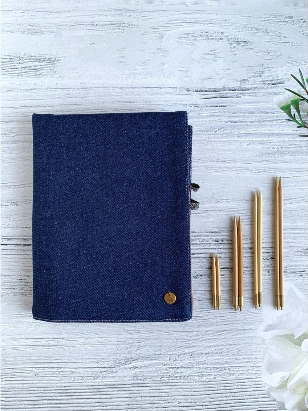 Чехол для рукоделия и спиц плотный