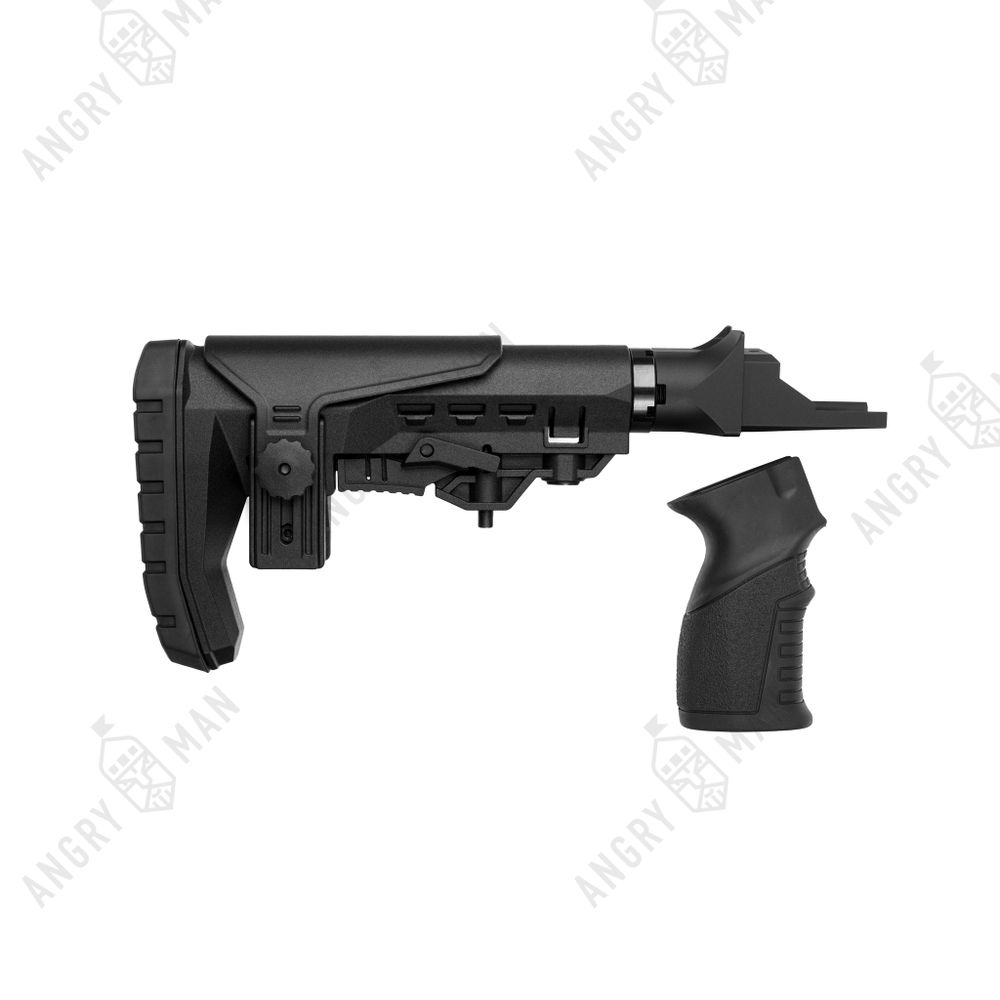 Комплект приклада на АК74 / АКМ на базе приклада Atom-CP, K.Arma