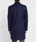 Хлопковое пальто malto HUGO - темно-синий(50501968)
