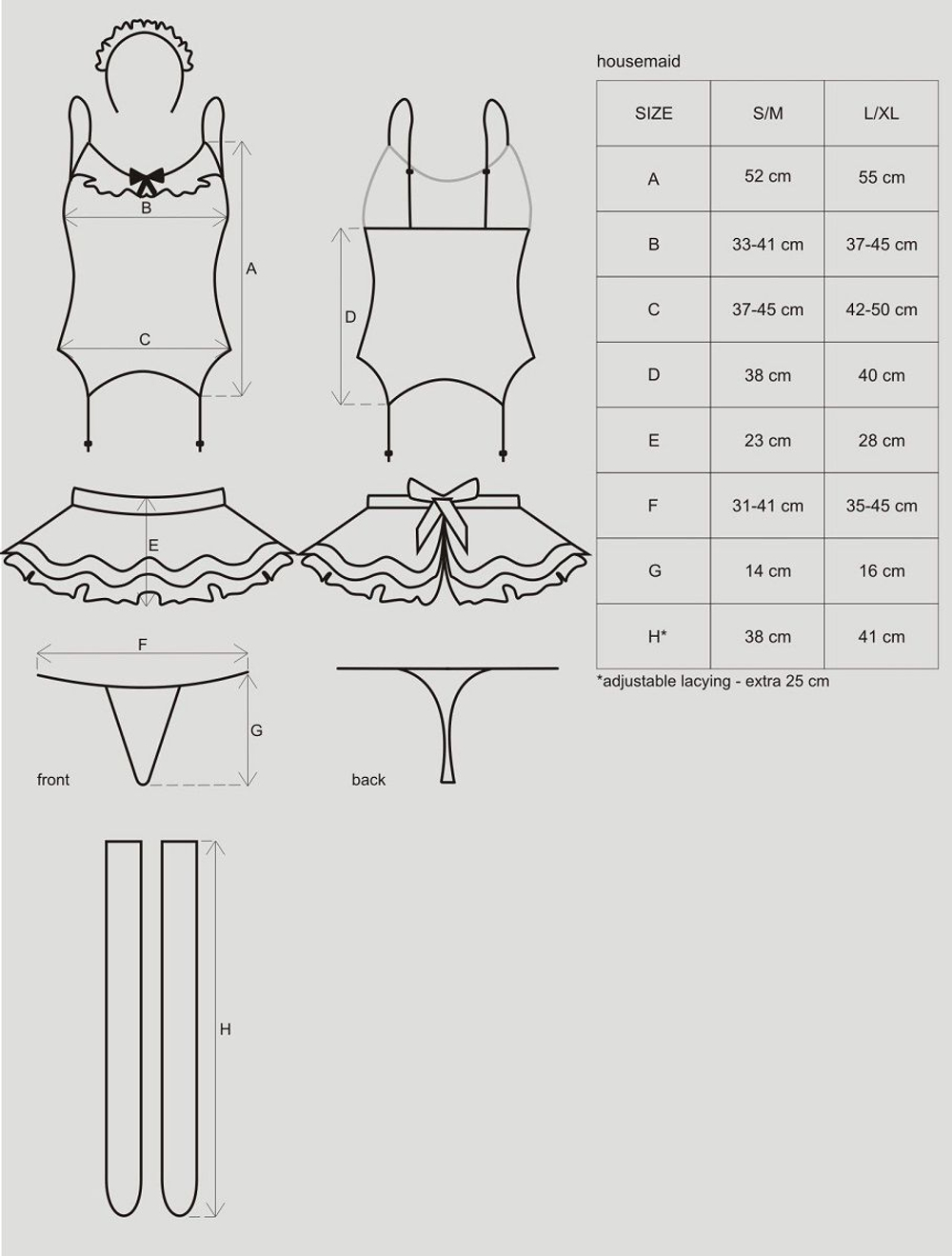 Костюм горничной Housemaid