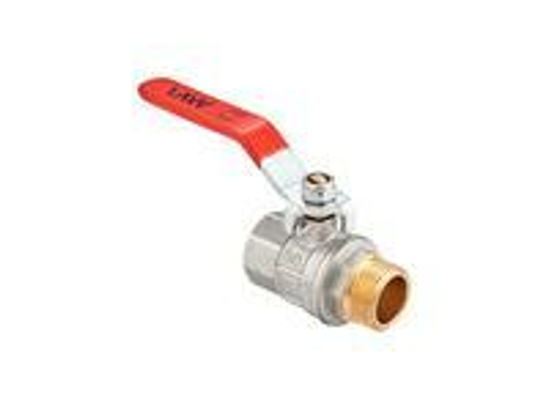 Кран шаровой латунный Ду 25 PN40 вн-нр, рычаг