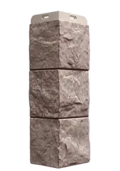 Угол наружный для фасадных панелей Fels, Перламутровый