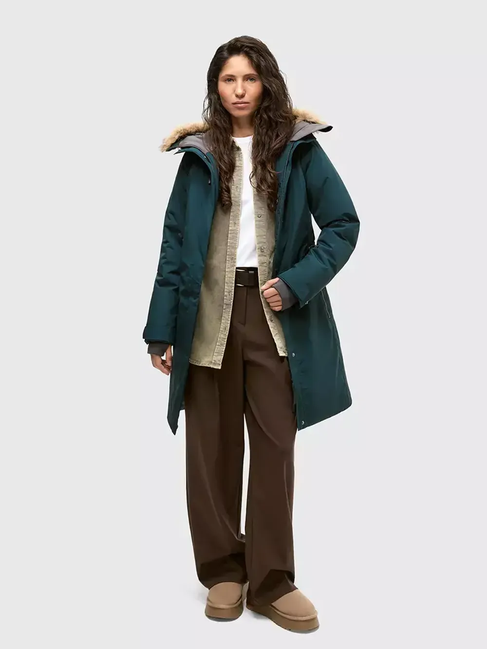 Парка женская JIMARA NORPPA морская волна