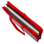 Папка на молнии с ручками ЮНЛАНДИЯ А4, 1 отделение, пластик, ширина 40 мм, "Truck race", 270951