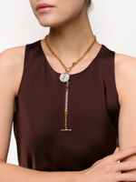 Колье "Coin soul" Bicolor