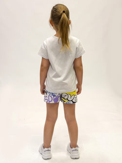 футболка для девочки 1-6 лет