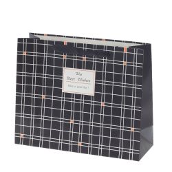 GAEM Пакет подарочный M (бумага 230г/м2, блок микс 12шт), L32 W11 H26 см, 4в.