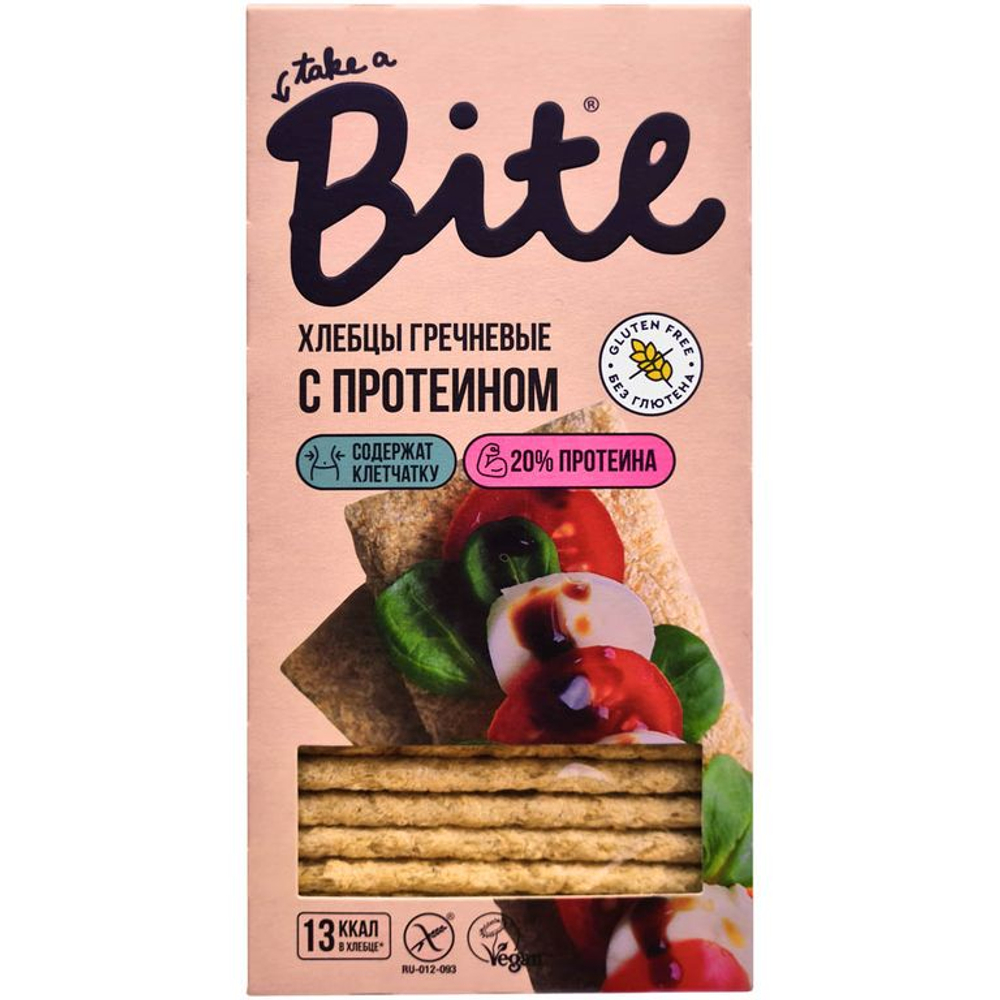 Bite Хлебцы протеиновые Гречневые, 100 гр