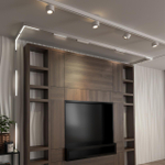 358605 SHINO NT21 155 белый Трековый светильник для низковольного шинопровода IP20 LED 4000K 24W 48V FLUM