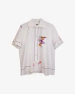 Рубашка Soeurs с Кистями Винограда 2/Fall Grape Short Sleeve 2 белая