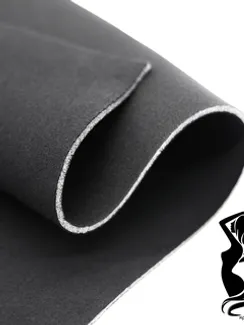 Бельевой поролон, ламинированный хб/пэ, черный 170