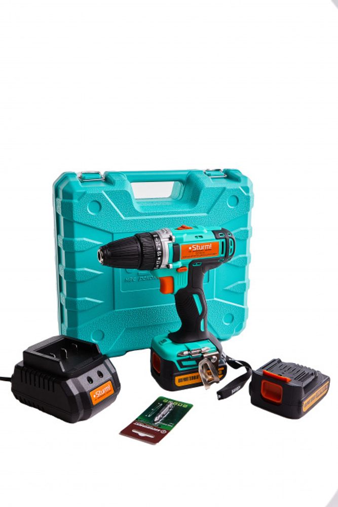 Дрель аккумуляторная  Sturm CD3614, 14.4В,2 ск,2 акк, 2,0Ач, кейс