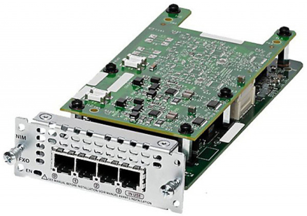Модуль расширения Cisco NIM-4FXO