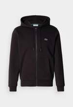 Lacoste Толстовка на молнии - Тёмно-коричневый