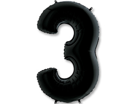 Г ЦИФРА 3  40" Черный