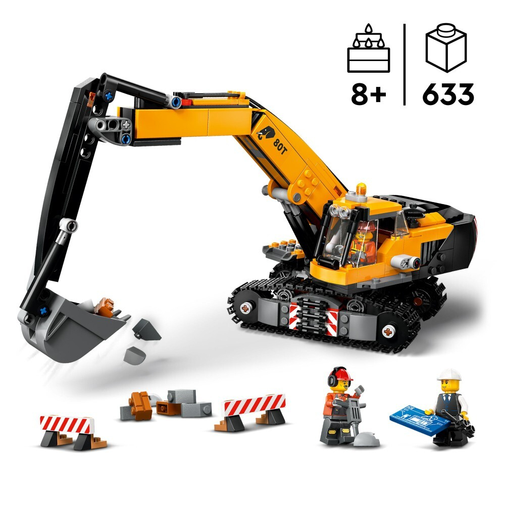 LEGO City - Желтый экскаватор 60420 / артикул   60420  / GTIN 5702017586939