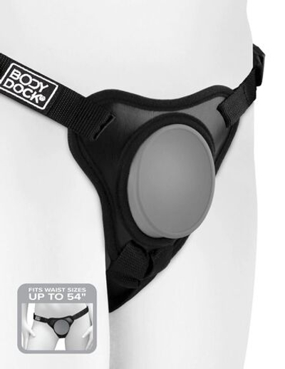 Трусы с платформой для насадки Body Dock Elite Mini (Цвет: черный)