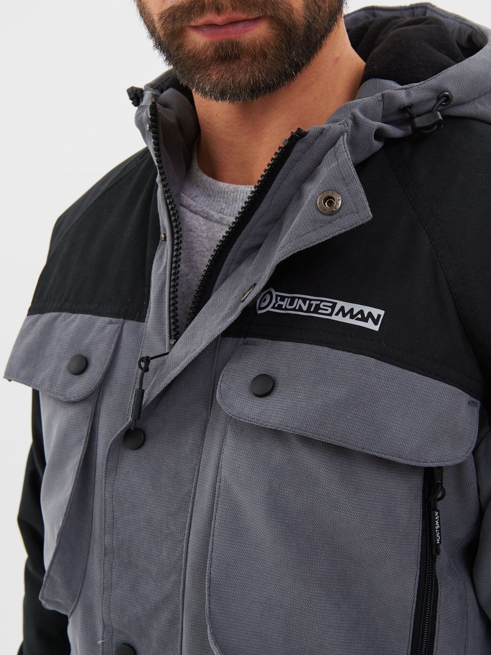 Костюм демисезонный Таймень ткань Исландия цвет Серый