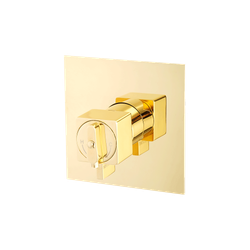 Смеситель Migliore Kvant Gold 25404 для душа термостат встраиваемый, золото