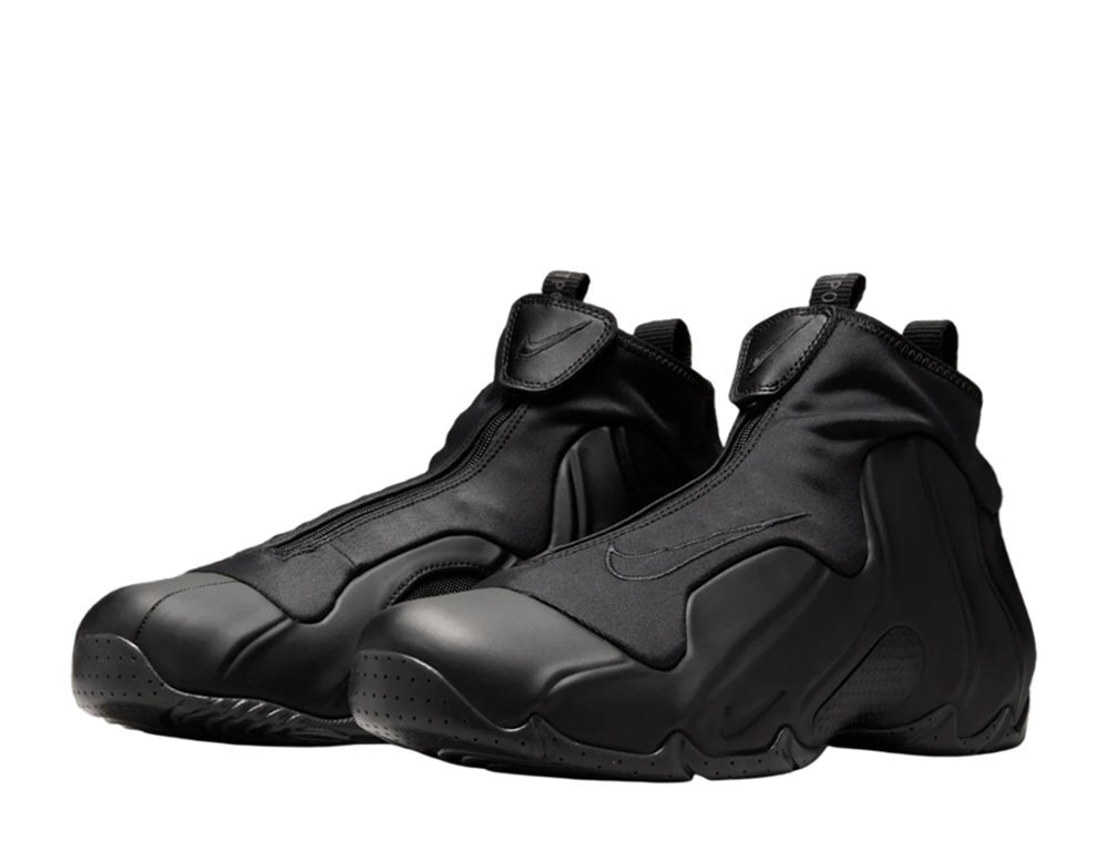 Баскетбольные кроссовки  Nike Air Flightposite "Tripe Black" Czarne