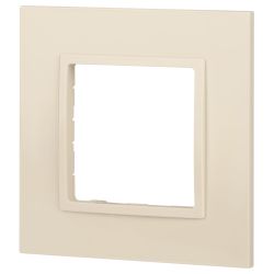 Рамка для розеток и выключателей ЭРА Elegance 14-5011-02 Classic, на 1 пост, сл.кость