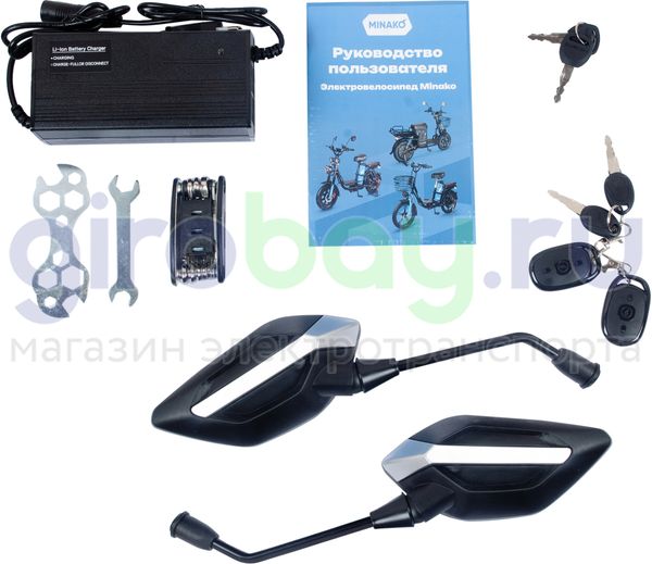 Электровелосипед Minako Monster PRO Black (60V/21Ah) 2025 года